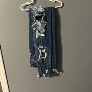 Patched American Eagle jeans